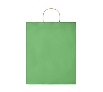 MYRNA velká papírová dárková taška, zelená