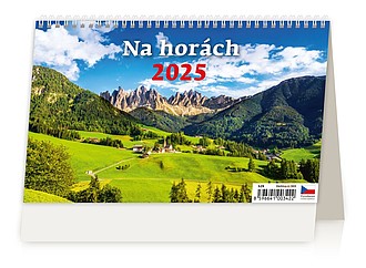 Na horách 2025, stolní kalendář - reklamní kalendáře