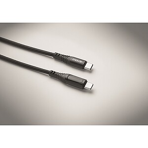 Nabíjecí 100W kabel type-C, černá