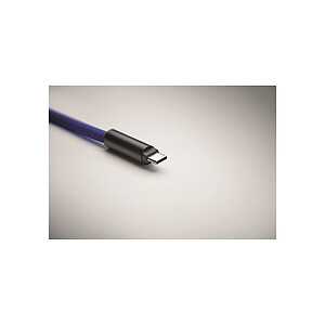 Nabíjecí a datový kabel 60W, královská modrá