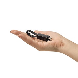 Nabíjecí a datový kabel, černá