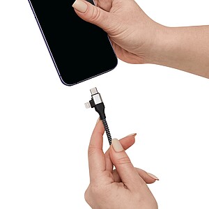 Nabíjecí a datový kabel, černá