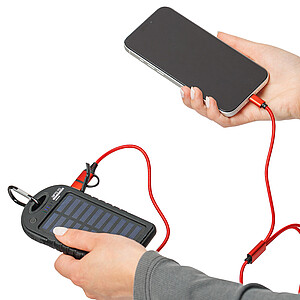 Nabíjecí kabel 6v1, červená