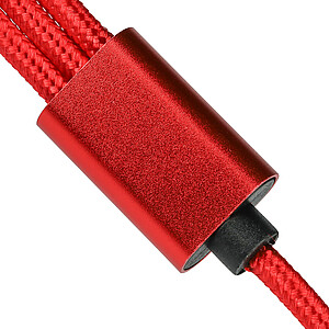 Nabíjecí kabel 6v1, červená