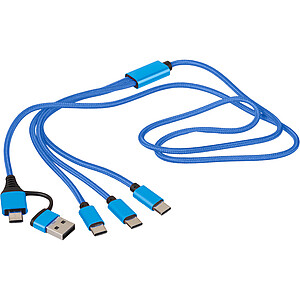 Nabíjecí kabel 6v1, kobaltově modrá