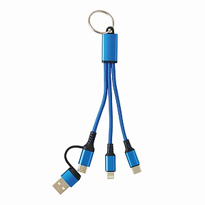 Nabíjecí kabel, modrá