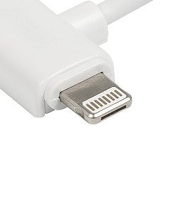 Nabíjecí kabel s kroužkem na klíče