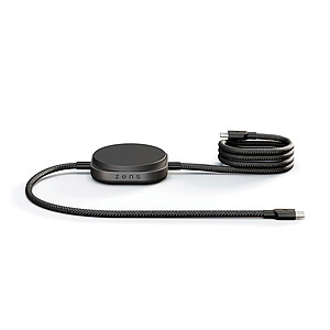 Nabíjecí kabel Zens USB-C na USB-C Pro 2, černá - reklamní předměty