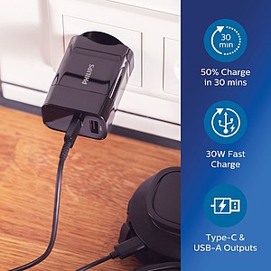Nabíječka značky PHILIPS s podporou power delivery