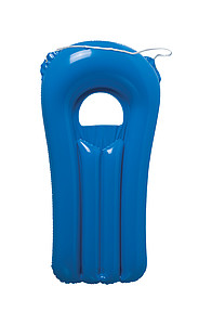 Nafukovací mini lehátko z PVC, modré - reklamní předměty