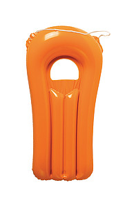 Nafukovací mini lehátko z PVC, oranžové