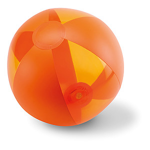 Nafukovací plážový míč, oranžový