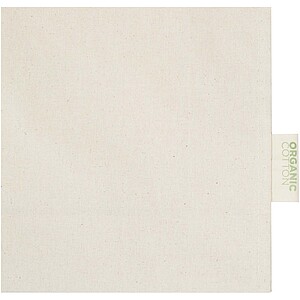 Nákupní taška s plným klínkem z organického materiálu, béžová