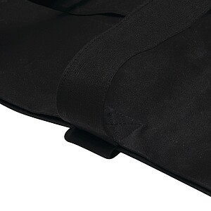 Nákupní taška z bavlněného plátna, černá