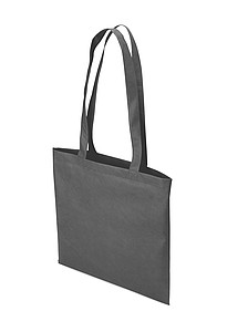 Nákupní taška z netkané textilie 80 g/m2, šedá
