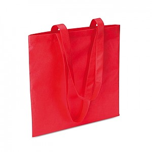 Nákupní taška z netkané textilie 80 gr/m2, červená