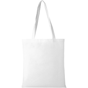 Nákupní taška z netkané textilie, bílá