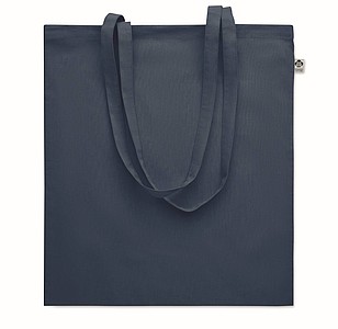 Nákupní taška z organické bavlny, modrá