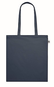 Nákupní taška z organické bavlny, modrá