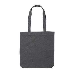 Nákupní taška z recyklovaného materiálu, antracitová