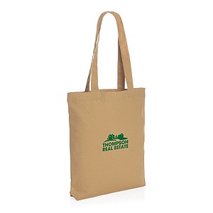 Nákupní taška z recyklovaného materiálu, hnědá
