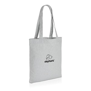 Nákupní taška z recyklovaného materiálu, šedá