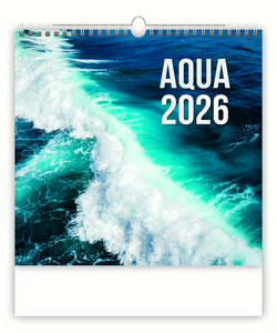 Nástěnný kalendář Aqua 2027 - reklamní kalendáře