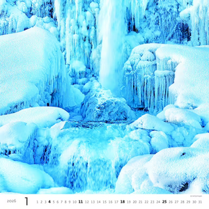 Nástěnný kalendář Aqua 2027