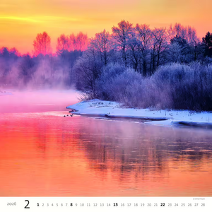 Nástěnný kalendář Aqua 2027