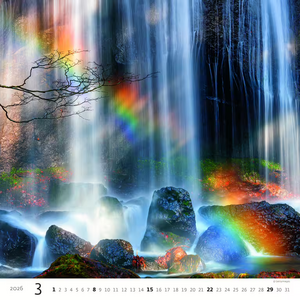 Nástěnný kalendář Aqua 2027