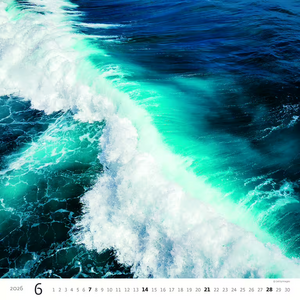 Nástěnný kalendář Aqua 2027