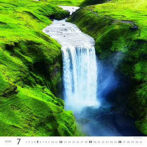 Nástěnný kalendář Aqua 2027