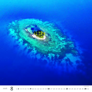 Nástěnný kalendář Aqua 2027