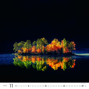 Nástěnný kalendář Aqua 2027