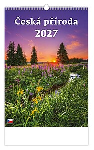 Nástěnný kalendář Česká příroda 2027