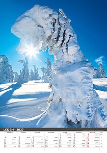Nástěnný kalendář Česká příroda 2027