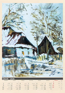 Nástěnný kalendář Česká příroda 2027