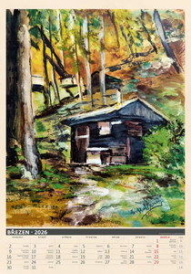 Nástěnný kalendář Česká příroda 2027