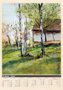 Nástěnný kalendář Česká příroda 2027