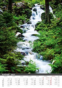 Nástěnný kalendář Česká příroda 2027