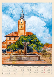 Nástěnný kalendář Česká příroda 2027