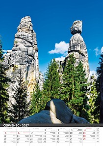 Nástěnný kalendář Česká příroda 2027