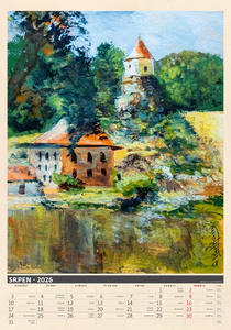 Nástěnný kalendář Česká příroda 2027