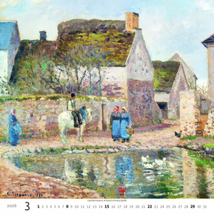 Nástěnný kalendář Impressionism 2026