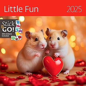 Nástěnný kalendář Little Fun 2027 včetně laše