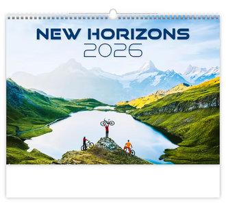 Nástěnný kalendář New Horizons 2026 - reklamní kalendáře