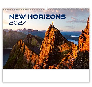 Nástěnný kalendář New Horizons 2027