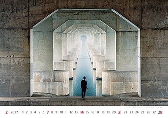 Nástěnný kalendář New Horizons 2027