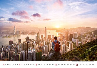 Nástěnný kalendář New Horizons 2027