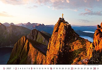 Nástěnný kalendář New Horizons 2027